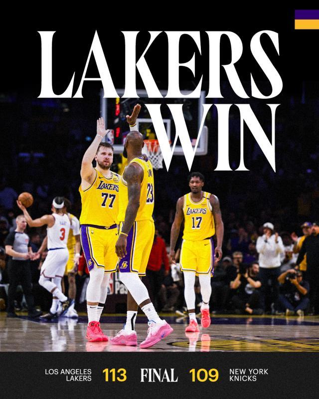 湖人8连胜！东皇连续两战同砍30+ 美记再嘲独行侠