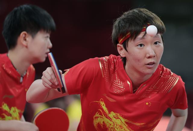开云APP-国乒首次动用奥运P卡 王曼昱首秀助女团赢开门红